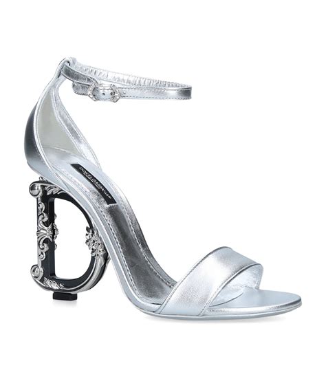 dolce gabbana baroque silver|saks dolce and gabbana heels.